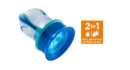 Hrnček Chicco Perfect 360 s držadlami  200 ml, 12m+ - zelený