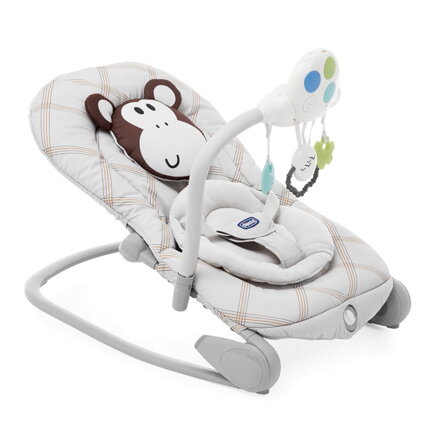 Húpatko s melódiou Chicco Ballon - Monkey 0m+, do 18kg