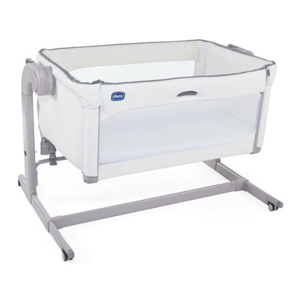 Chicco Postieľka Next2Me Magic - White Snow