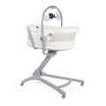 Postieľka/lehátko/stolička Chicco Baby Hug 4v1 Air - White Snow