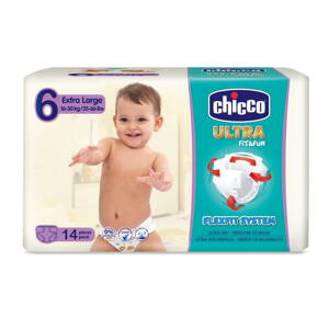Plienky Chicco Ultra Extra Large 16-30kg 14ks