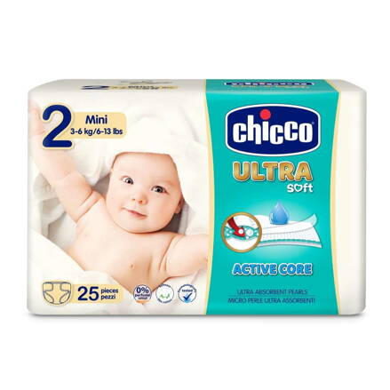 Plienky Chicco Ultra Mini 3-6kg 25ks