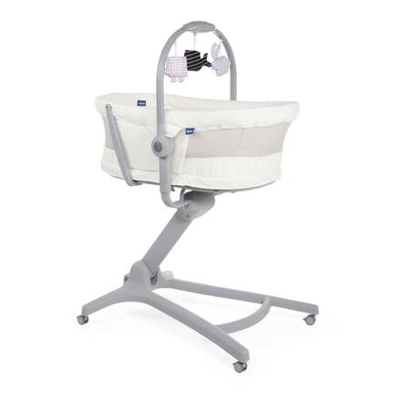 Postieľka/lehátko/stolička Chicco Baby Hug 4v1 Air - White Snow