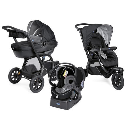 Chicco kočík trojkombinácia Trio Activ3 - Jet Black