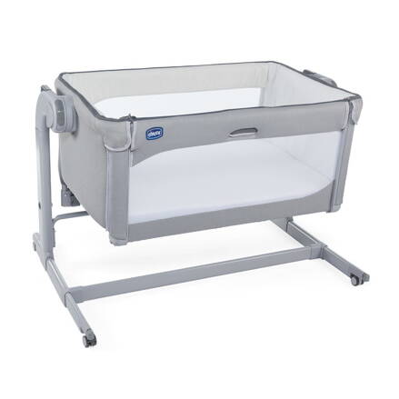 Chicco Postieľka Next2Me Magic - Cool Grey