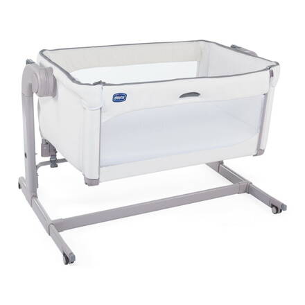 Chicco Postieľka Next2Me Magic - White Snow