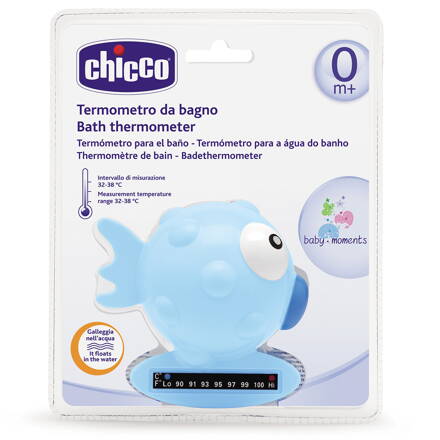 Chicco teplomer do vody rybka - modrá